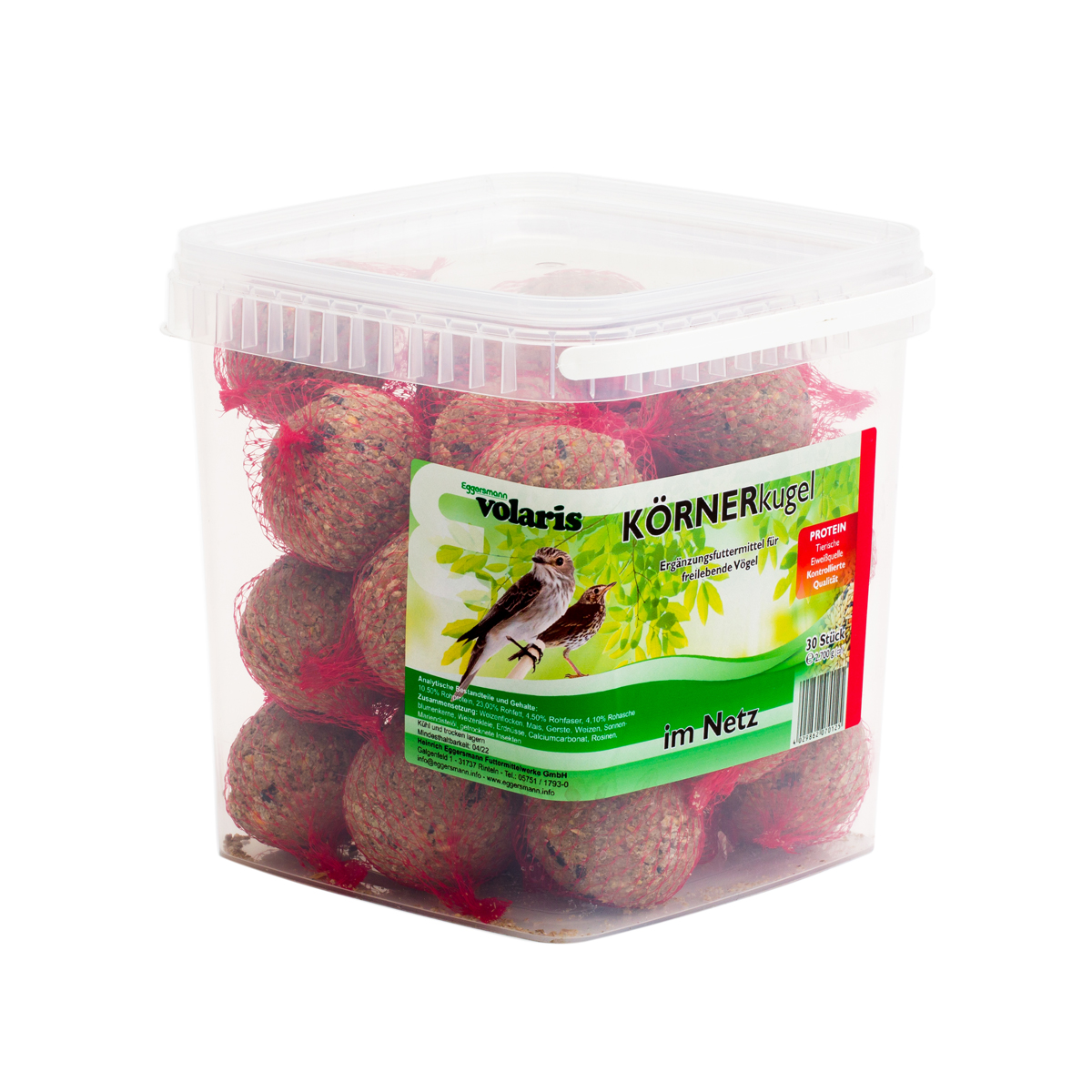 volaris - KÖRNERkugel Protein im Netz 30Stk.