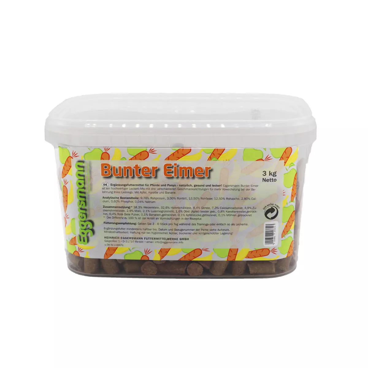 Lecker Bricks Bunter Eimer 3 kg