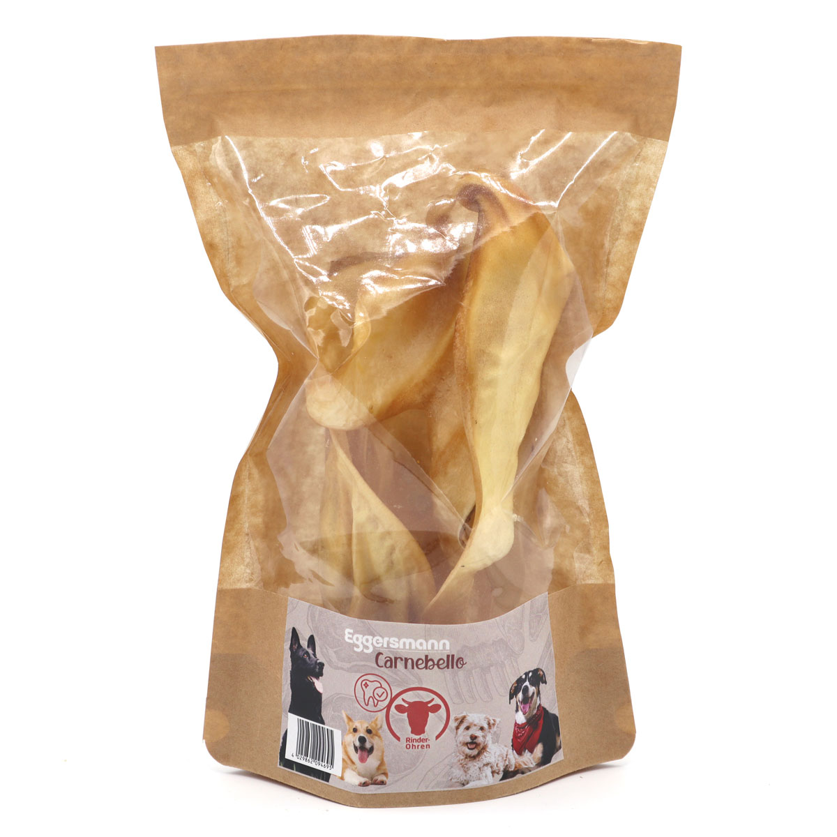 Carnebello - Naturkausnack Rinderohren 2Stk.