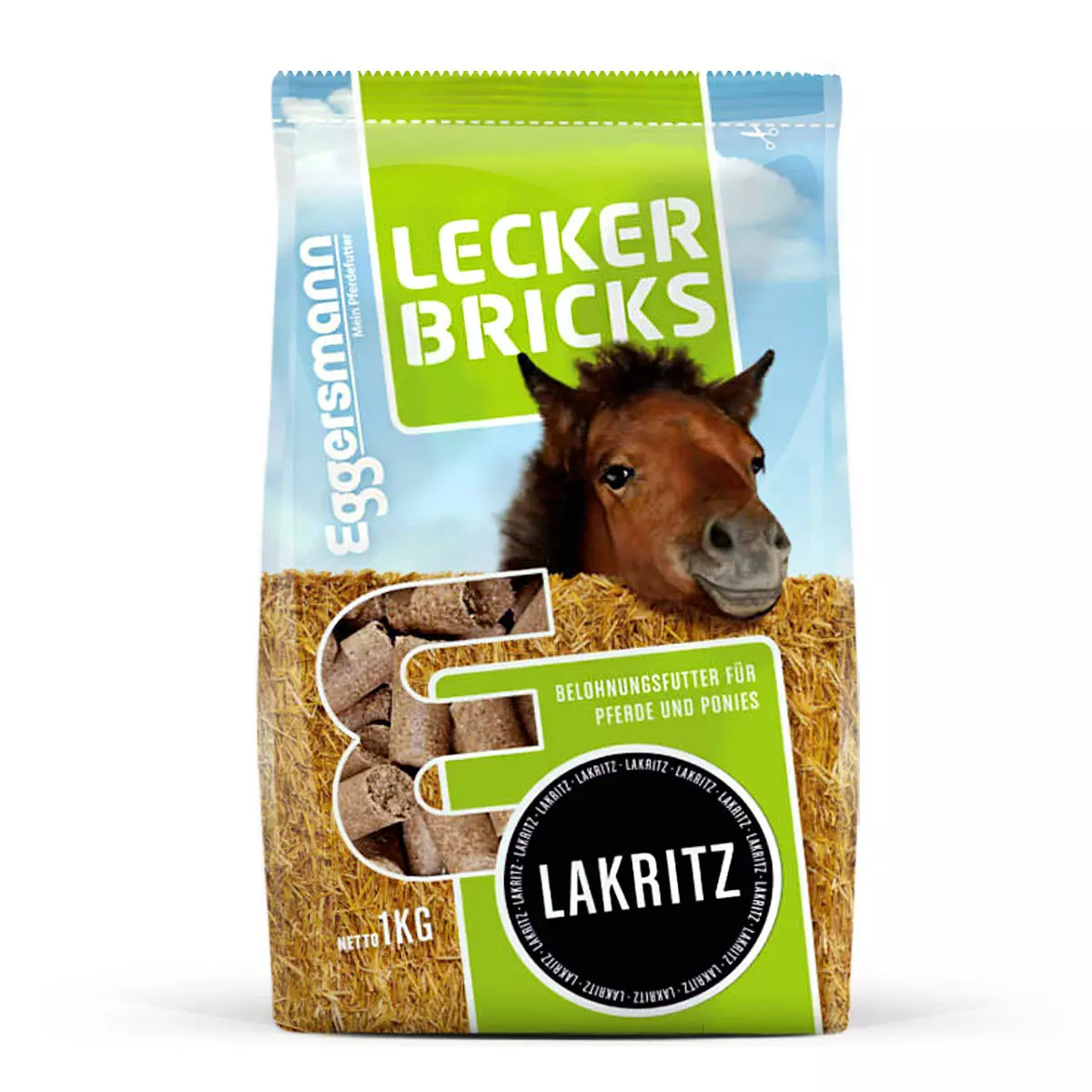 Lecker Bricks Lakritz 1 kg