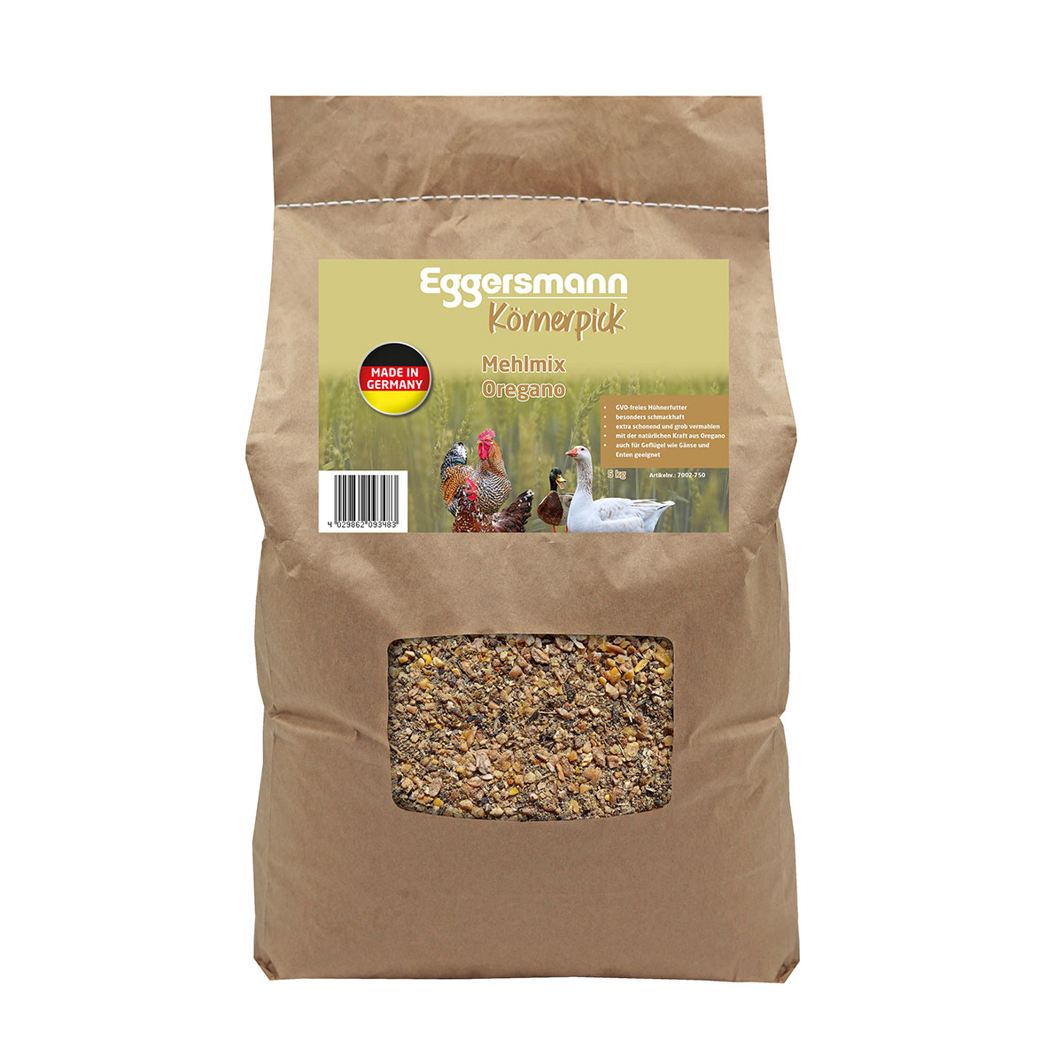 Körnerpick - Mehlmix Oregano 5 kg
