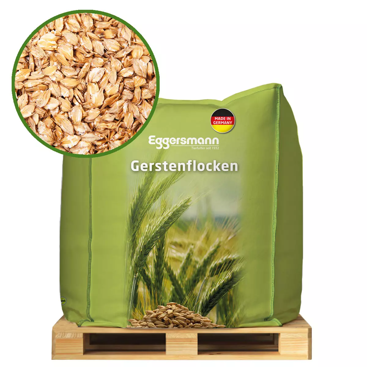 Big Bag -  Eggersmann - Gersteflocken 600 kg
