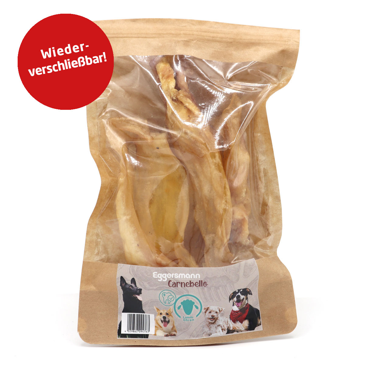 CARNEBELLO_ HUNDE_KAUSNACK_LAMM_OHREN_VERPACKUNG