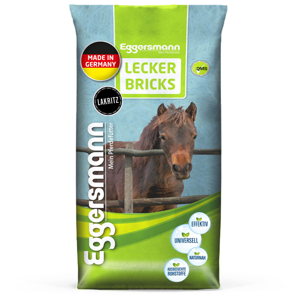 Lecker Bricks Lakritz 25 kg