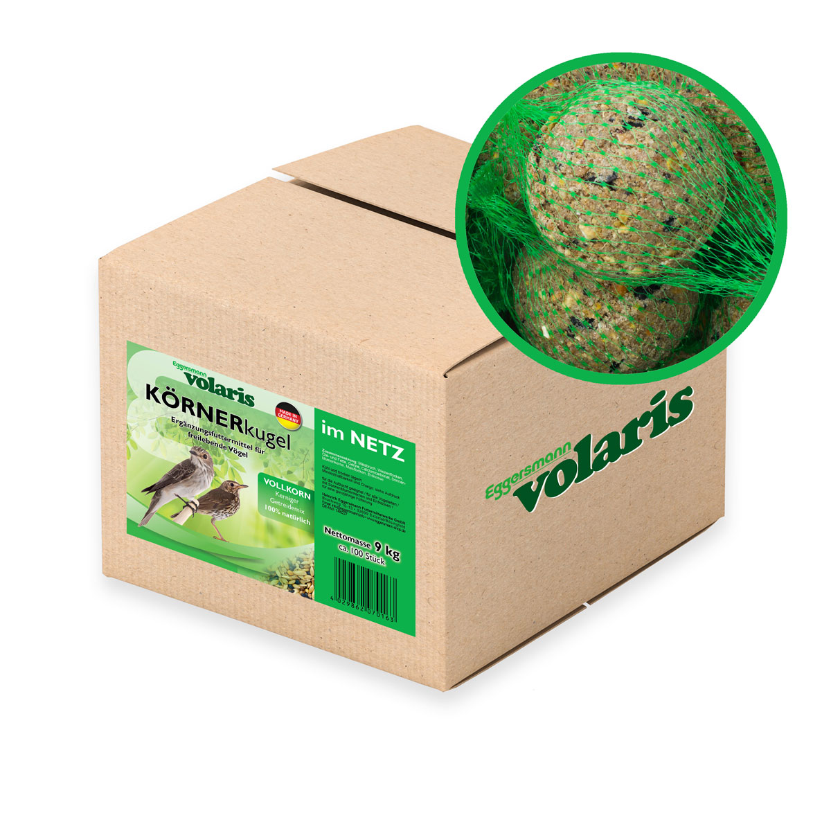 volaris - Körnerkugel Vollkorn - Meisenknödel im N