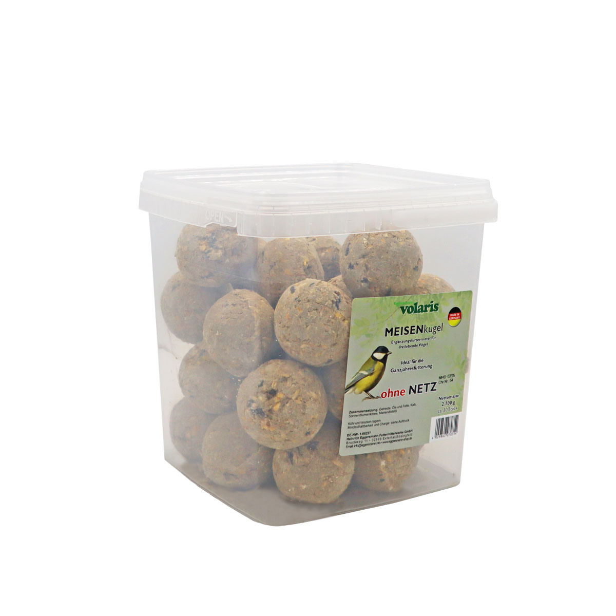 volaris - Meisenkugel ohne Netz 30Stk.
