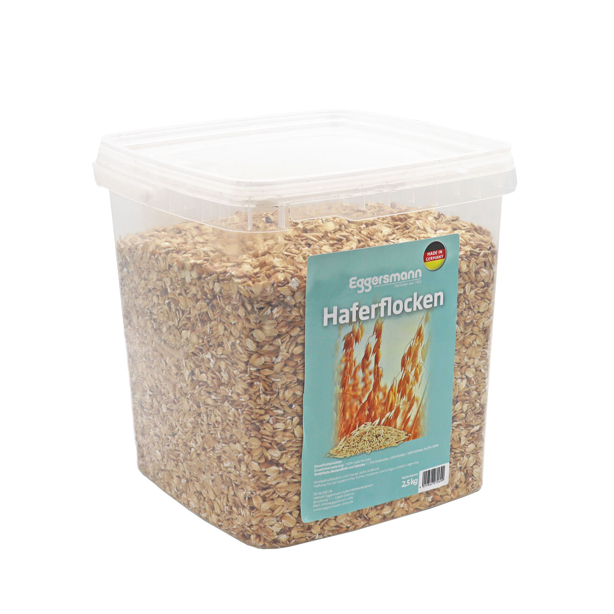 Eggersmann - Haferflocken 2,5 kg Eimer