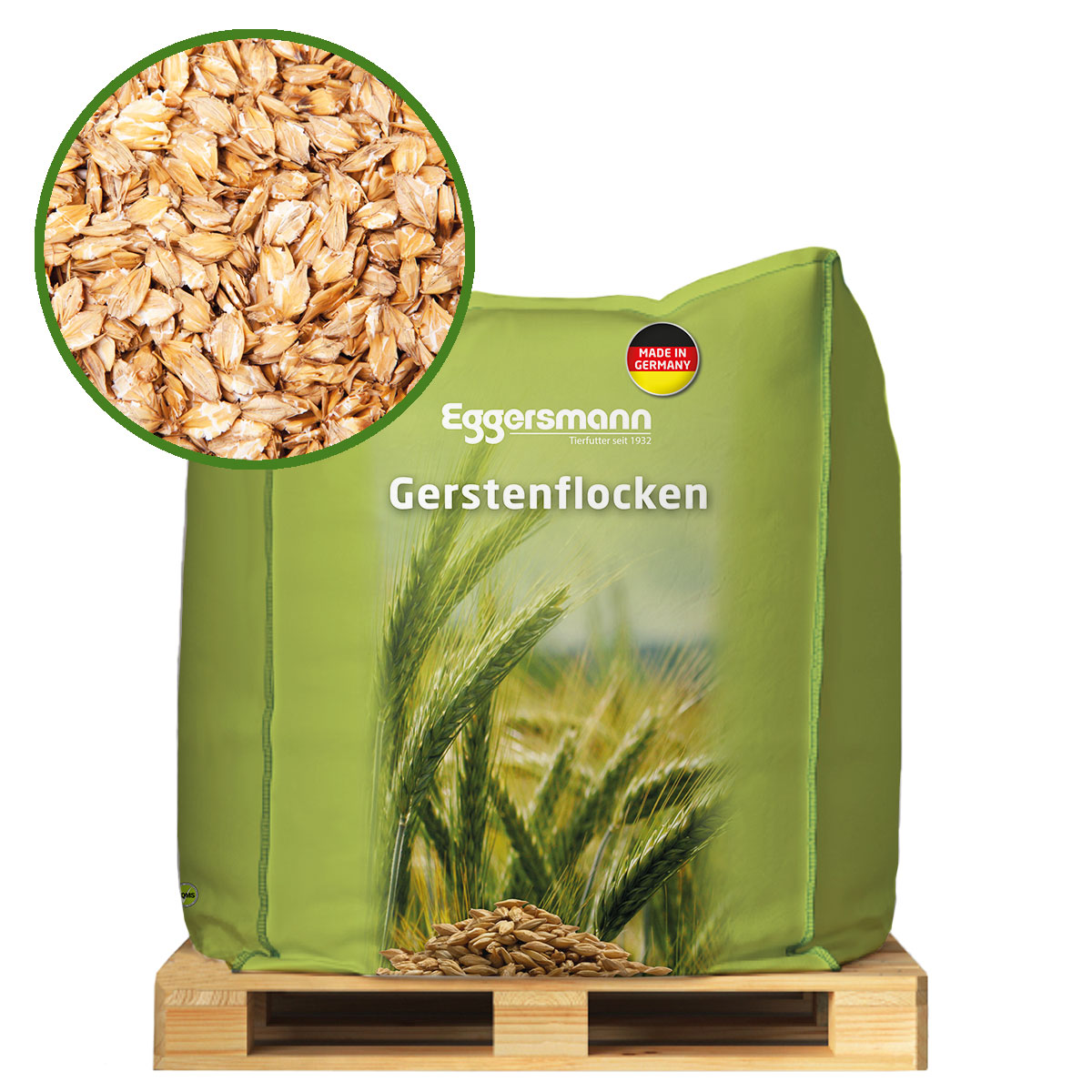 Big Bag -  Eggersmann - Gersteflocken 750 kg