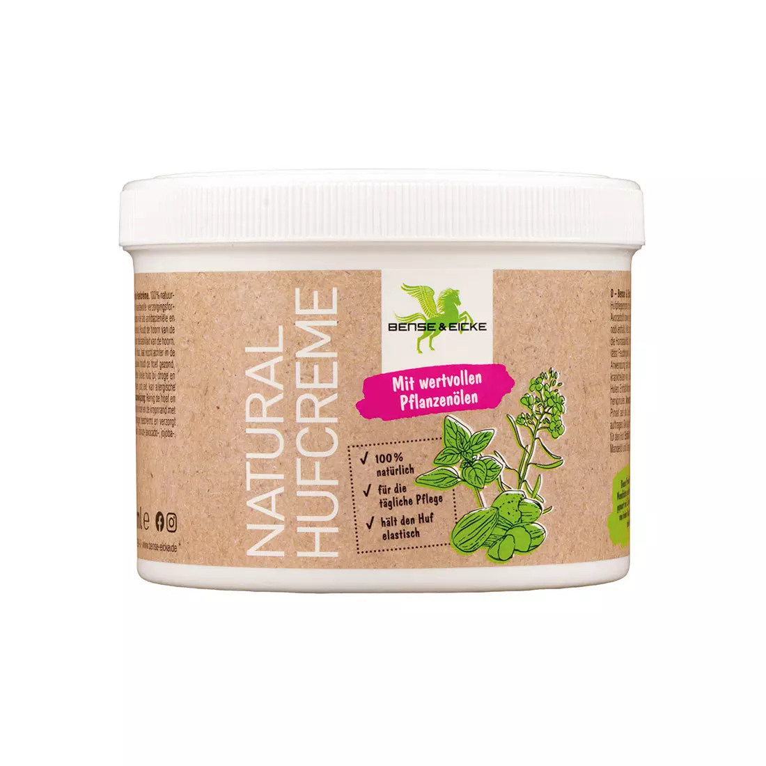 Bense & Eicke - Natural Hufcreme 500 ml