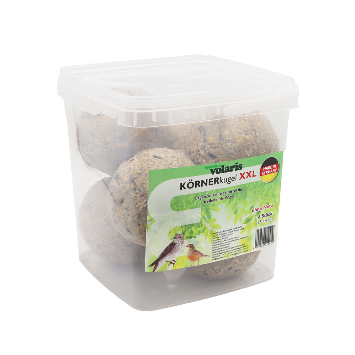 volaris - Körnerkugel XXL - Riesen Meisenknödel oh