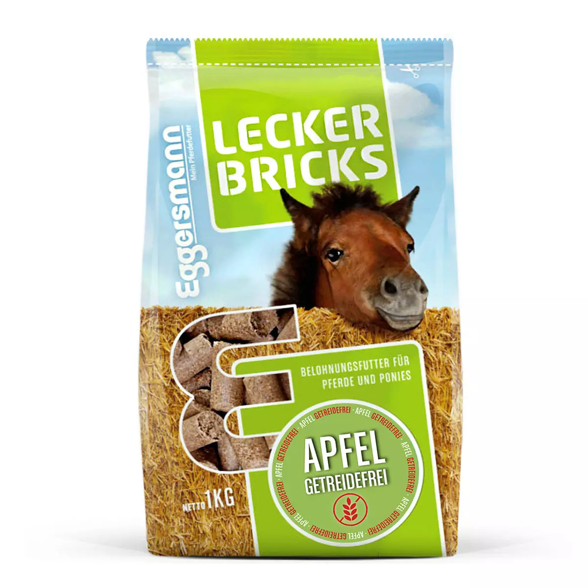 Lecker Bricks Apfel getreidefrei 1 kg