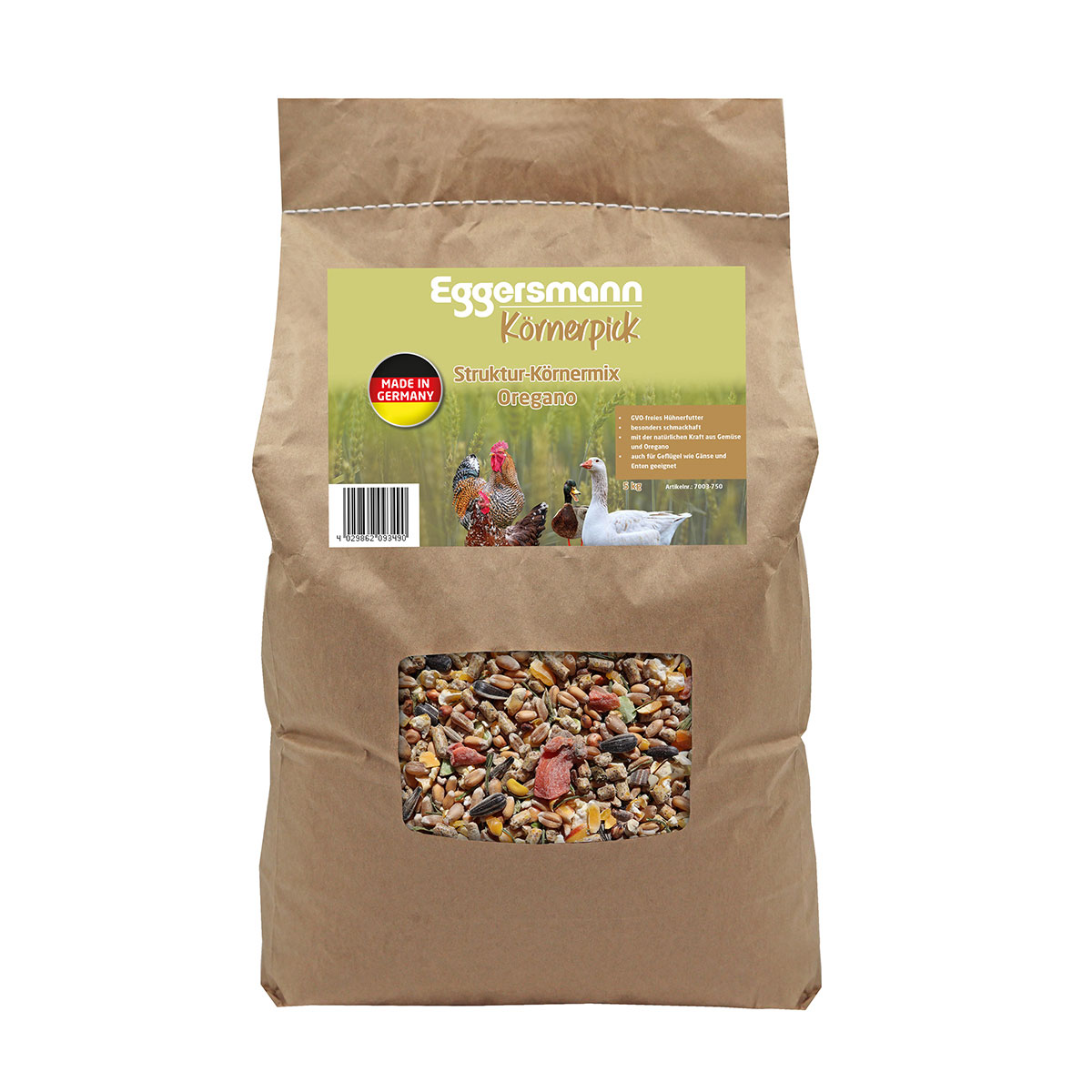 Körnerpick - Struktur-Körnermix Oregano 5 kg