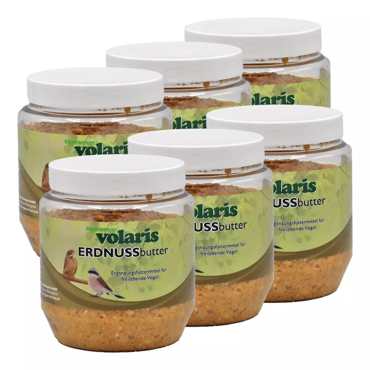 volaris - Erdnussbutter Natur 6 x 350g