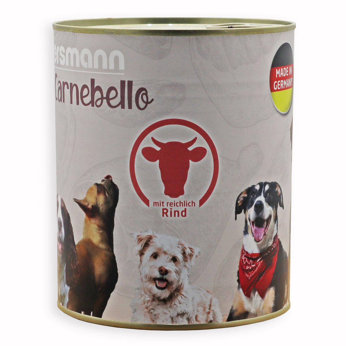 Carnebello - Nassfutter mit Rind 800g