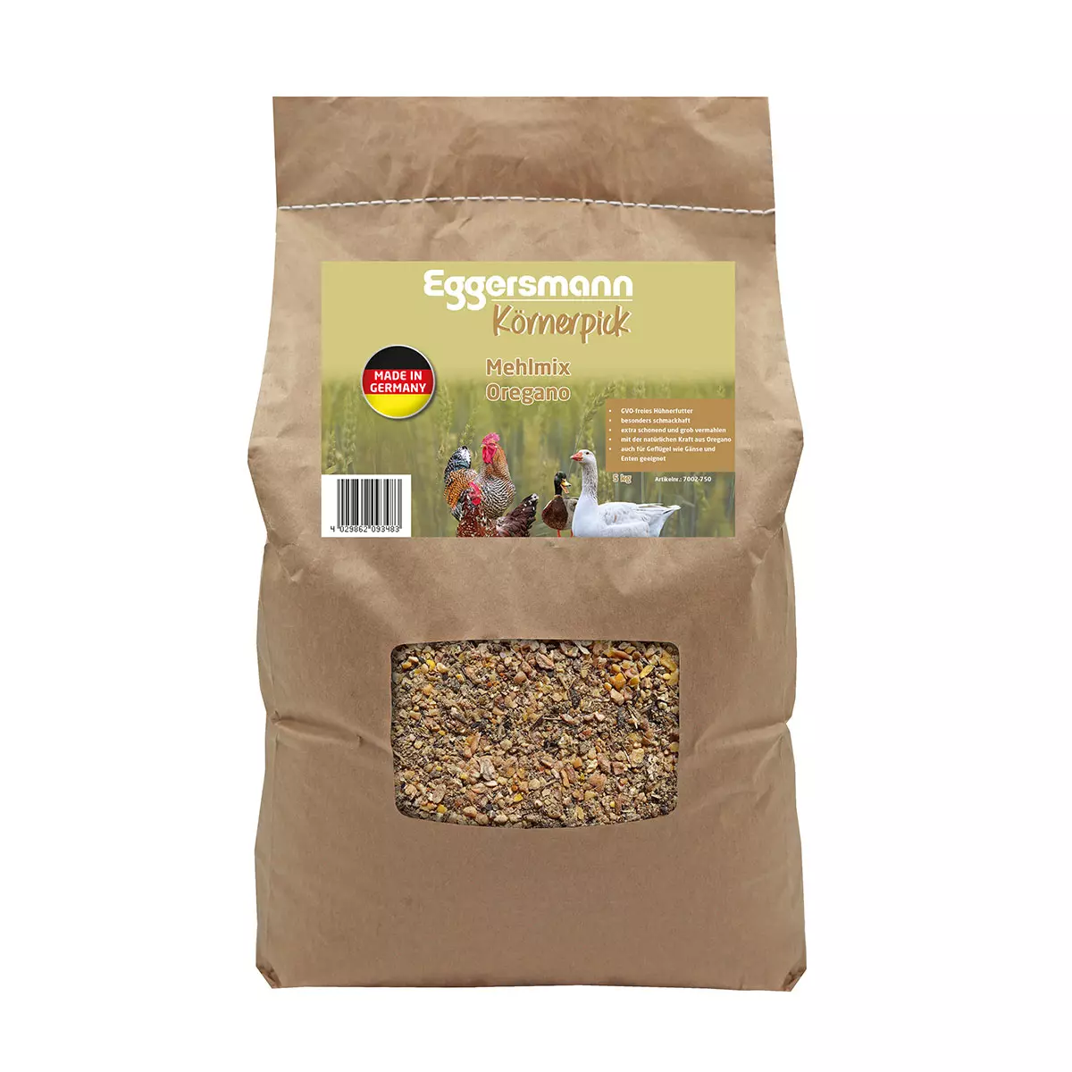 Körnerpick - Mehlmix Oregano 5 kg