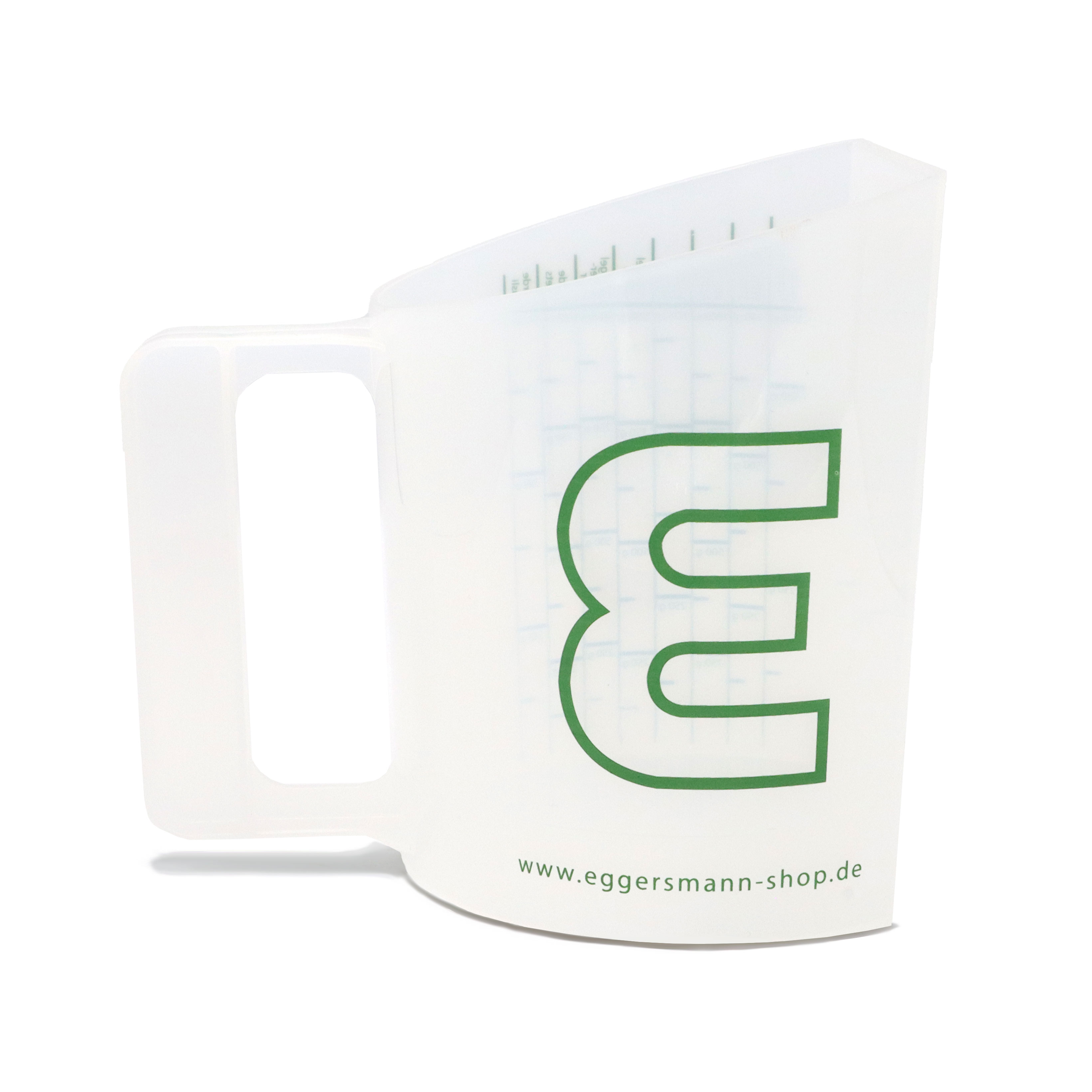 Eggersmann - Futtermessbecher mit Skala - transpar