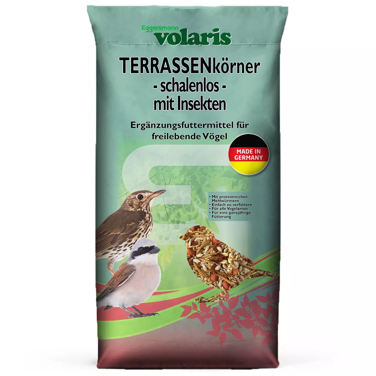 volaris - Terrassenkörner mit Insekten 10kg