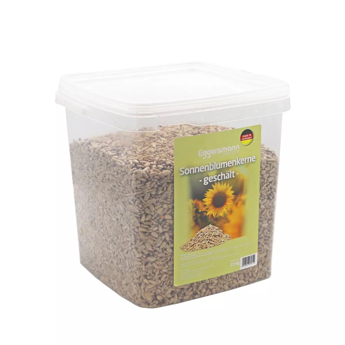 Eggersmann - Sonnenblumenkerne geschält 2,5 kg Eim