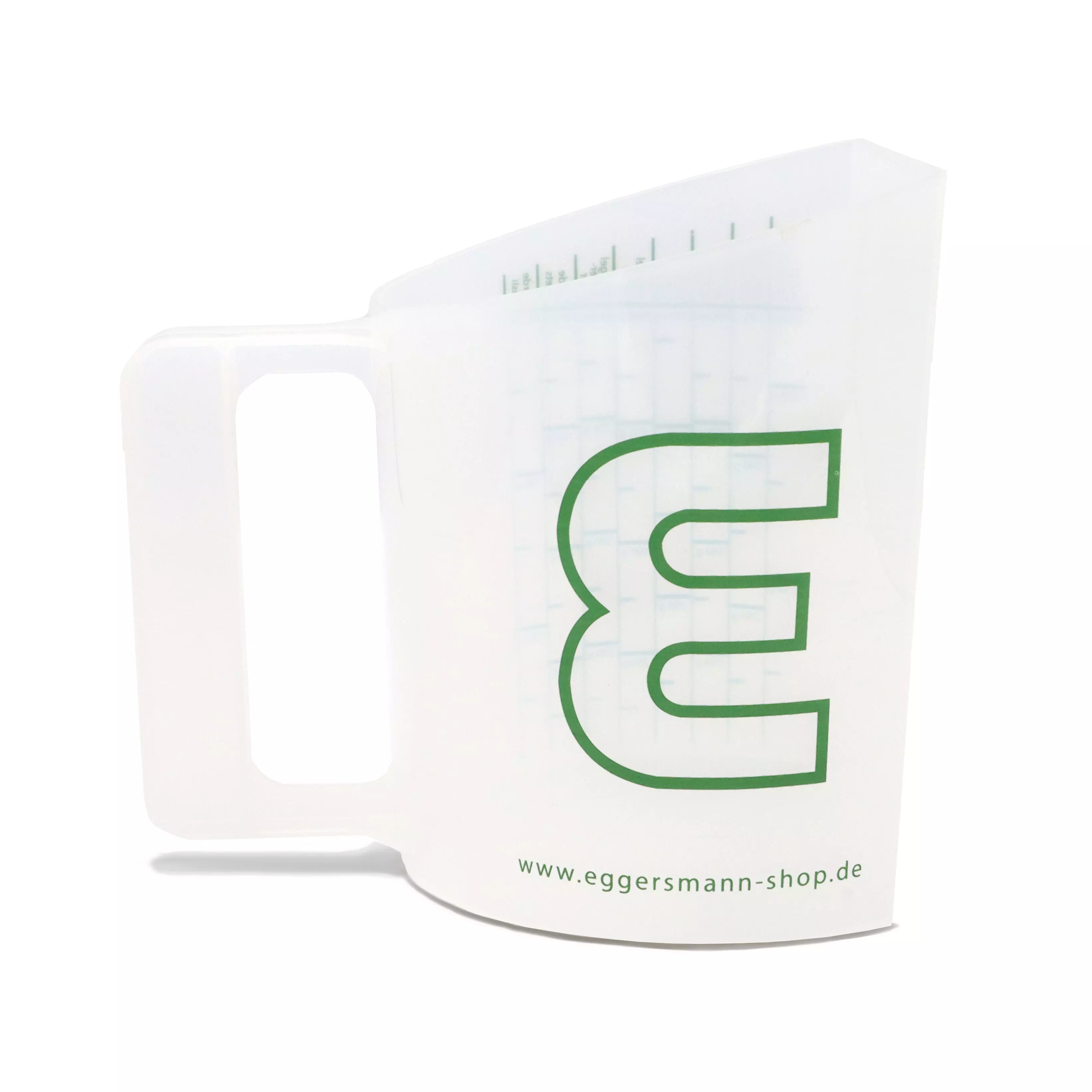 Eggersmann - Futtermessbecher mit Skala - transpar