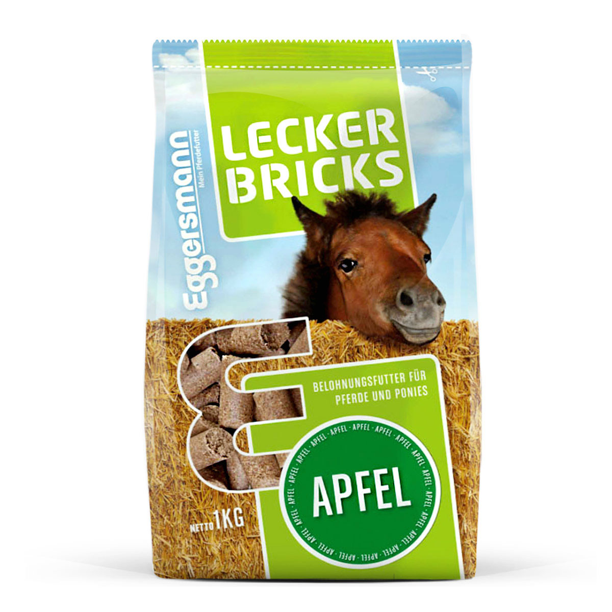 Lecker Bricks Apfel 1 kg