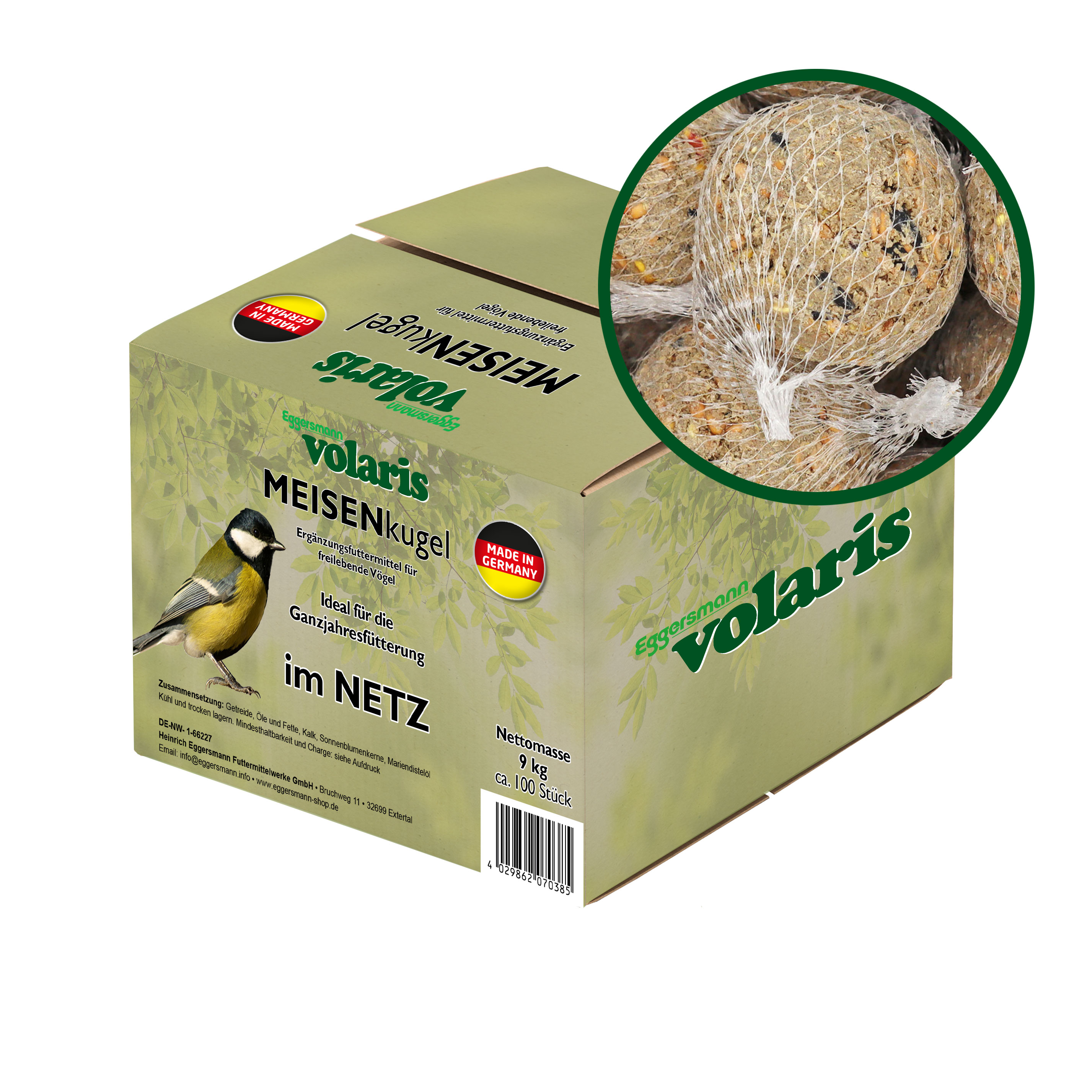 volaris - Meisenkugel im Netz 100Stk.