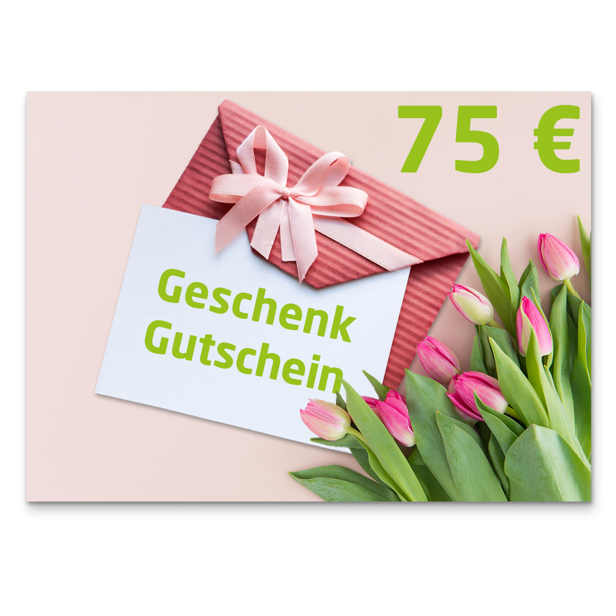 Geschenkgutschein 75,00 €